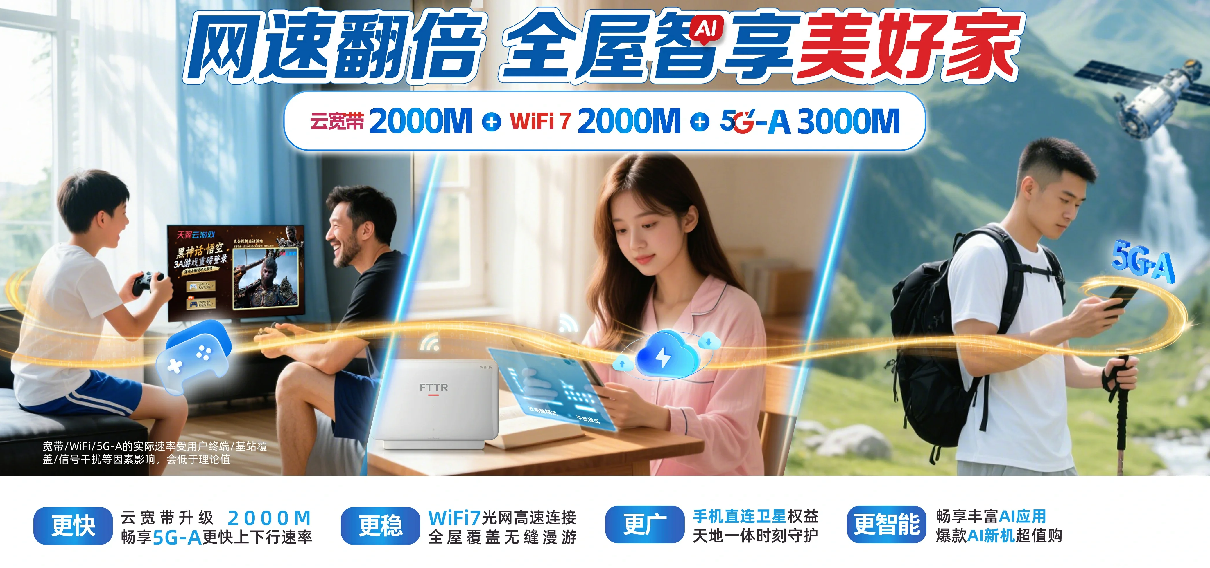 中国电信 平度市电信宽带 宽带套餐